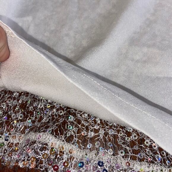 Girls Disney designed sequin tank top - Picture 4 of 4